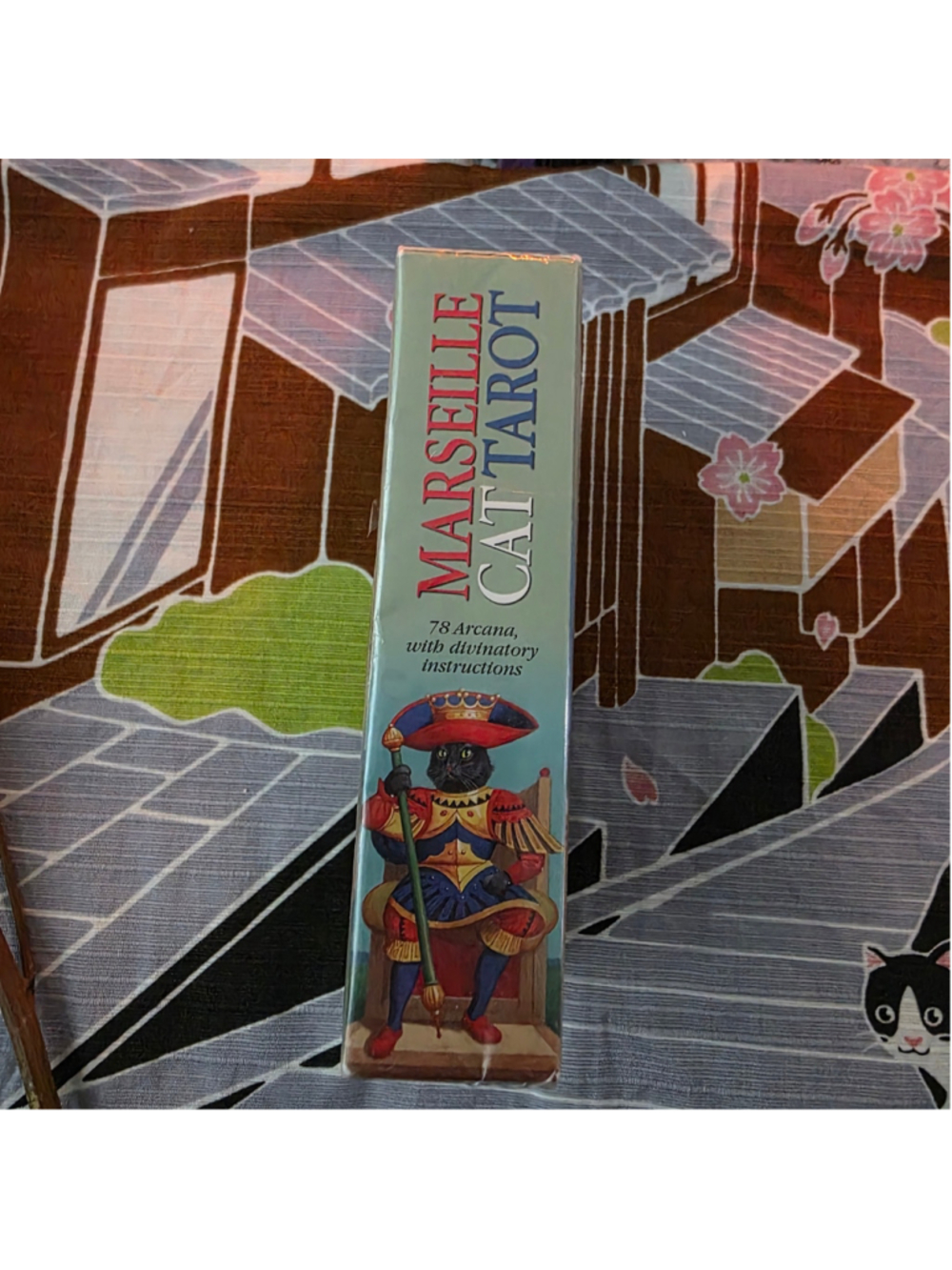 Marseille Cat Tarot Deck Lo Scarabeo Sealed Brand New Rare - Picture 9 of 10